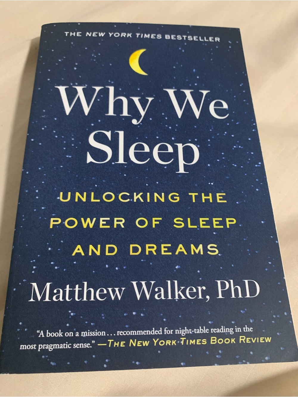 Why We Sleep by Matthew Walker, PhD | Hardcover 📚💤